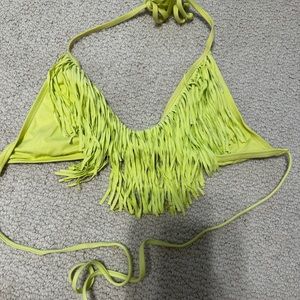 GUC L Space Fringe bikini top medium